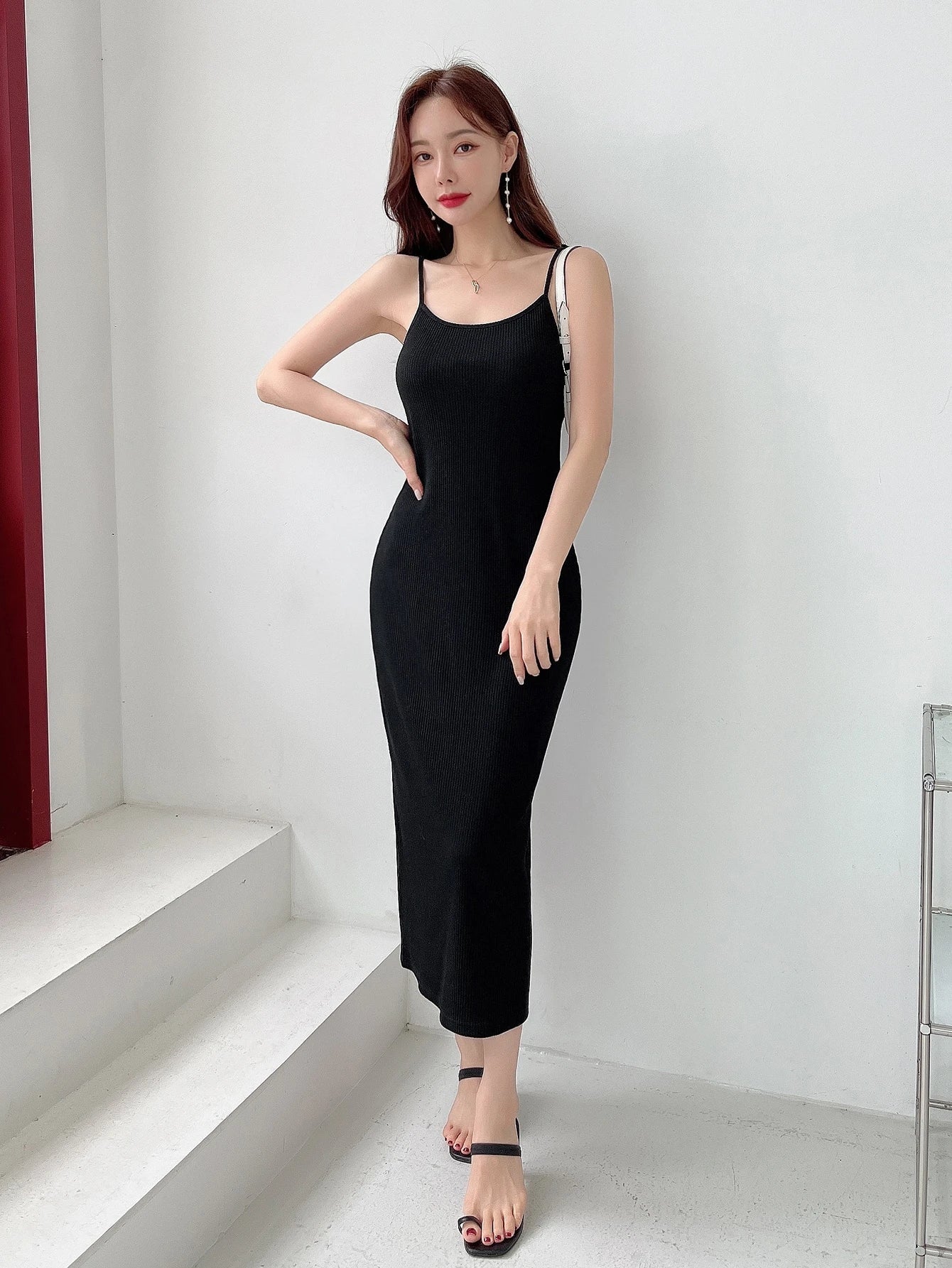 Solid Cami Dress Sundress