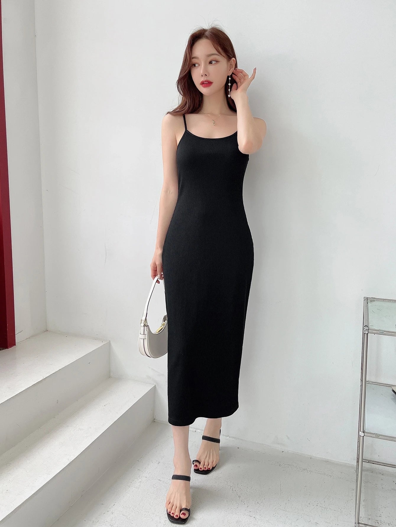 Solid Cami Dress Sundress