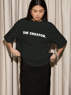 The Creator Oversized T-Shirt Streetwear Statement Piece Casual Designer Tee Urban