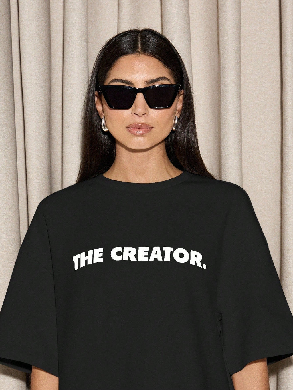 The Creator Oversized T-Shirt Streetwear Statement Piece Casual Designer Tee Urban