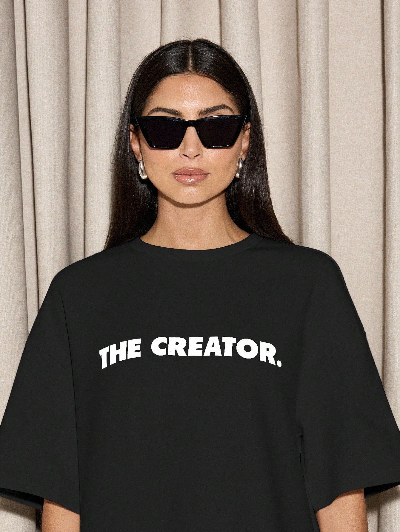 The Creator Oversized T-Shirt Streetwear Statement Piece Casual Designer Tee Urban