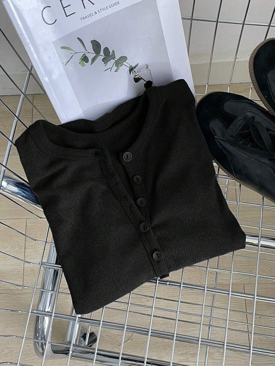 Long Sleeve Thermal Lined Warm Thickened Half-Zip Turtleneck
