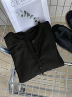 Long Sleeve Thermal Lined Warm Thickened Half-Zip Turtleneck
