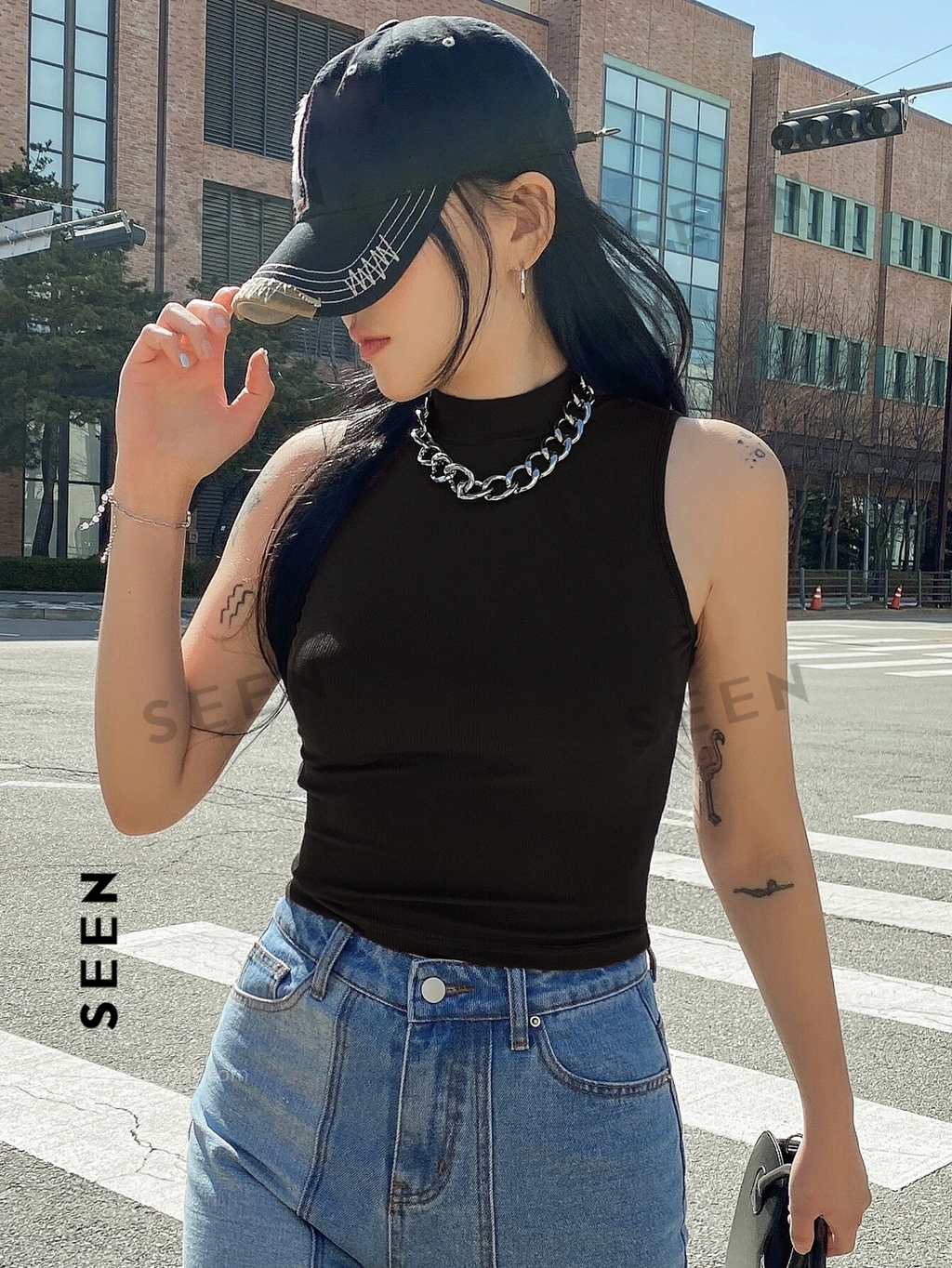 black