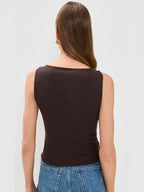 Ribbed Knit Cardigan - Stylish Solid Color T-Shirt with Full-Button Front and Ribbed Detailing, Perfect for Casual Wear