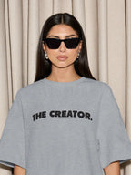 The Creator Oversized T-Shirt Streetwear Statement Piece Casual Designer Tee Urban