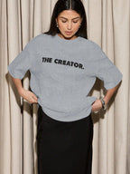 The Creator Oversized T-Shirt Streetwear Statement Piece Casual Designer Tee Urban