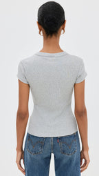 Ribbed Knit Cardigan - Stylish Solid Color T-Shirt with Full-Button Front and Ribbed Detailing, Perfect for Casual Wear