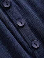 Long Sleeve Thermal Lined Warm Thickened Half-Zip Turtleneck