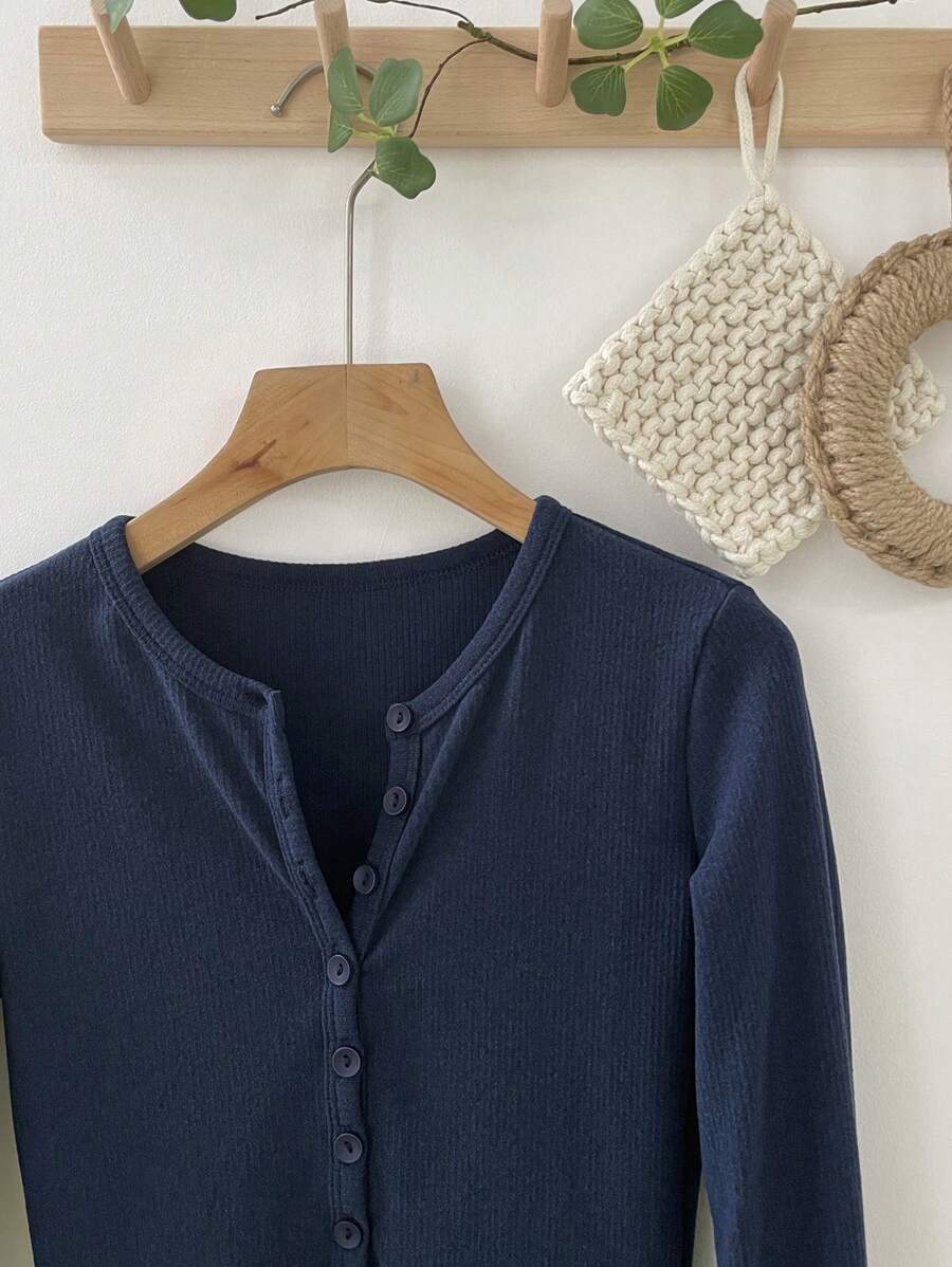 Long Sleeve Thermal Lined Warm Thickened Half-Zip Turtleneck