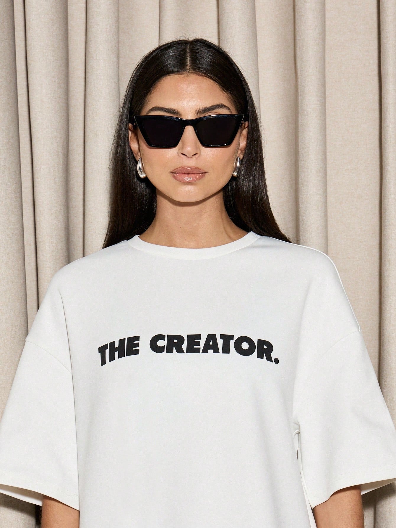 The Creator Oversized T-Shirt Streetwear Statement Piece Casual Designer Tee Urban