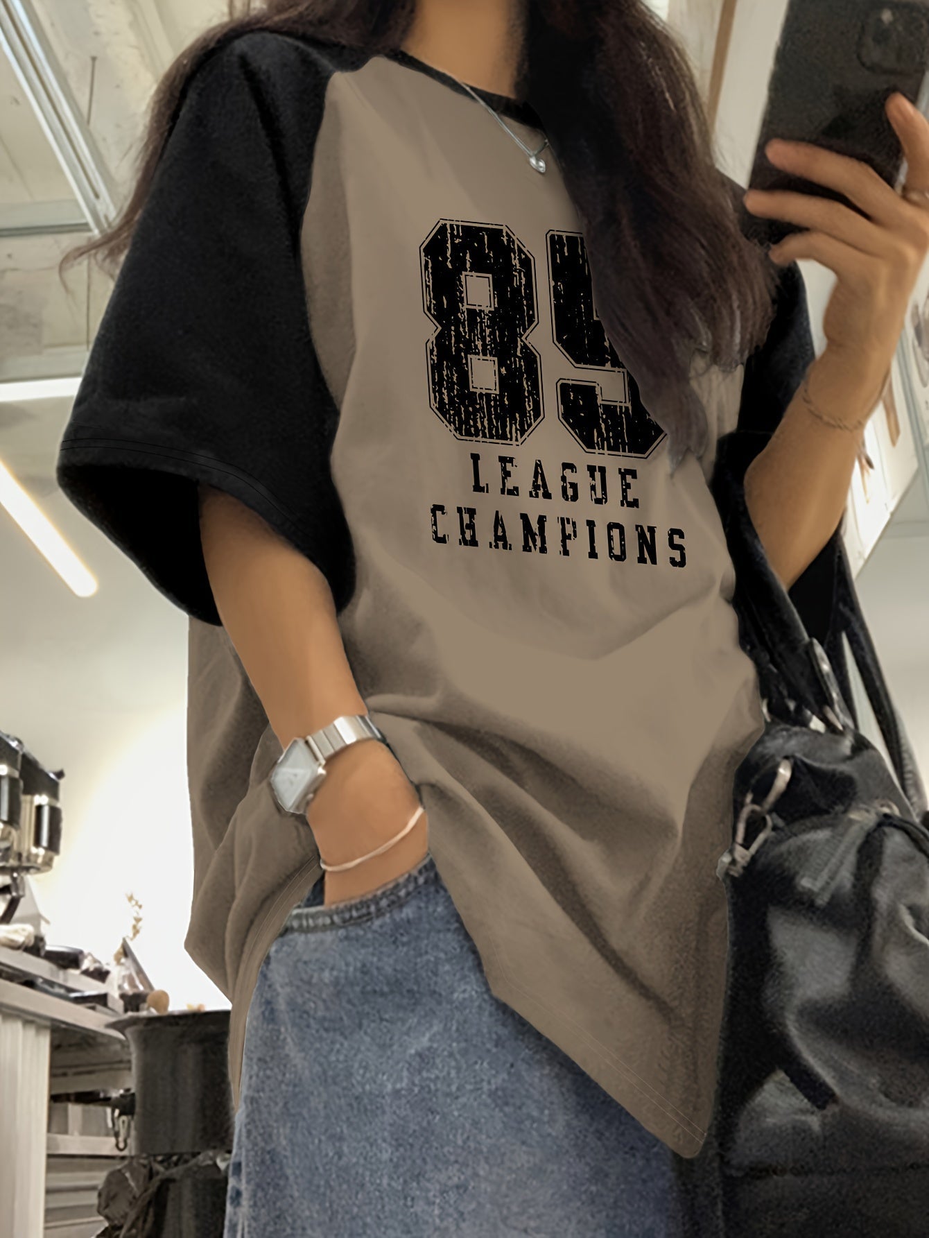 Casual League Champions Graphic Tee Short Sleeve T-shirt