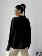Sportswear Graphics White Over Size Long Sleeve Jersey T-Shirt