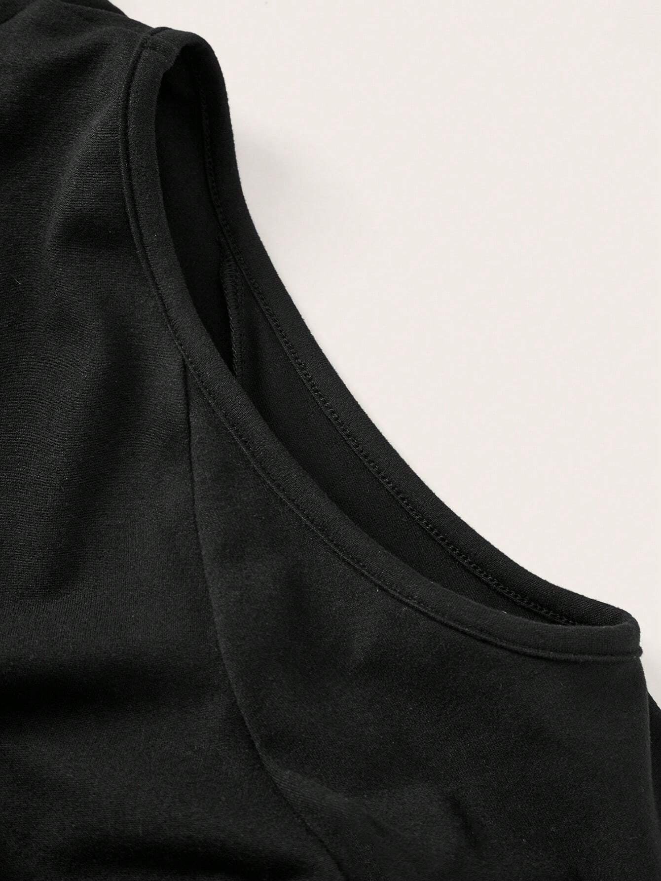 Casual Solid Color Versatile Outdoor Undershirt Hollow Out Long Sleeve Tight Fit T-Shirt