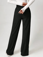 Solid Drawstring Slant Pocket Sweatpants