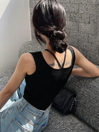 Slim Fit Halter Neck Camisole Top