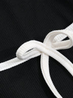 Ballet Style Bow Slim Fit Ladies T-Shirt