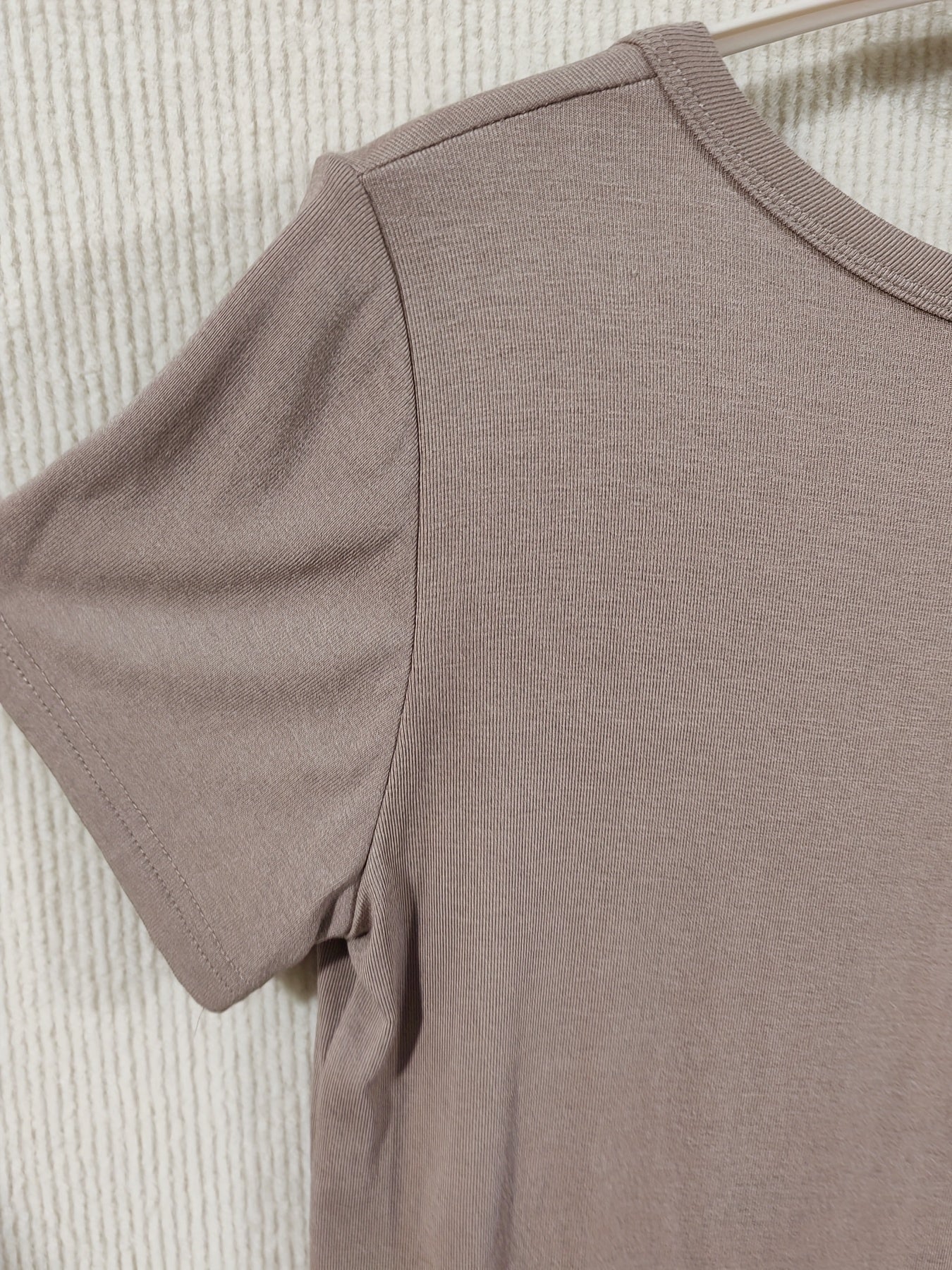 Short Sleeve Crew Neck Casual Solid Color T-Shirt, Slim Fit