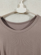 Short Sleeve Crew Neck Casual Solid Color T-Shirt, Slim Fit