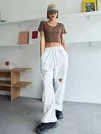 Lettuce Trim Crop Tee