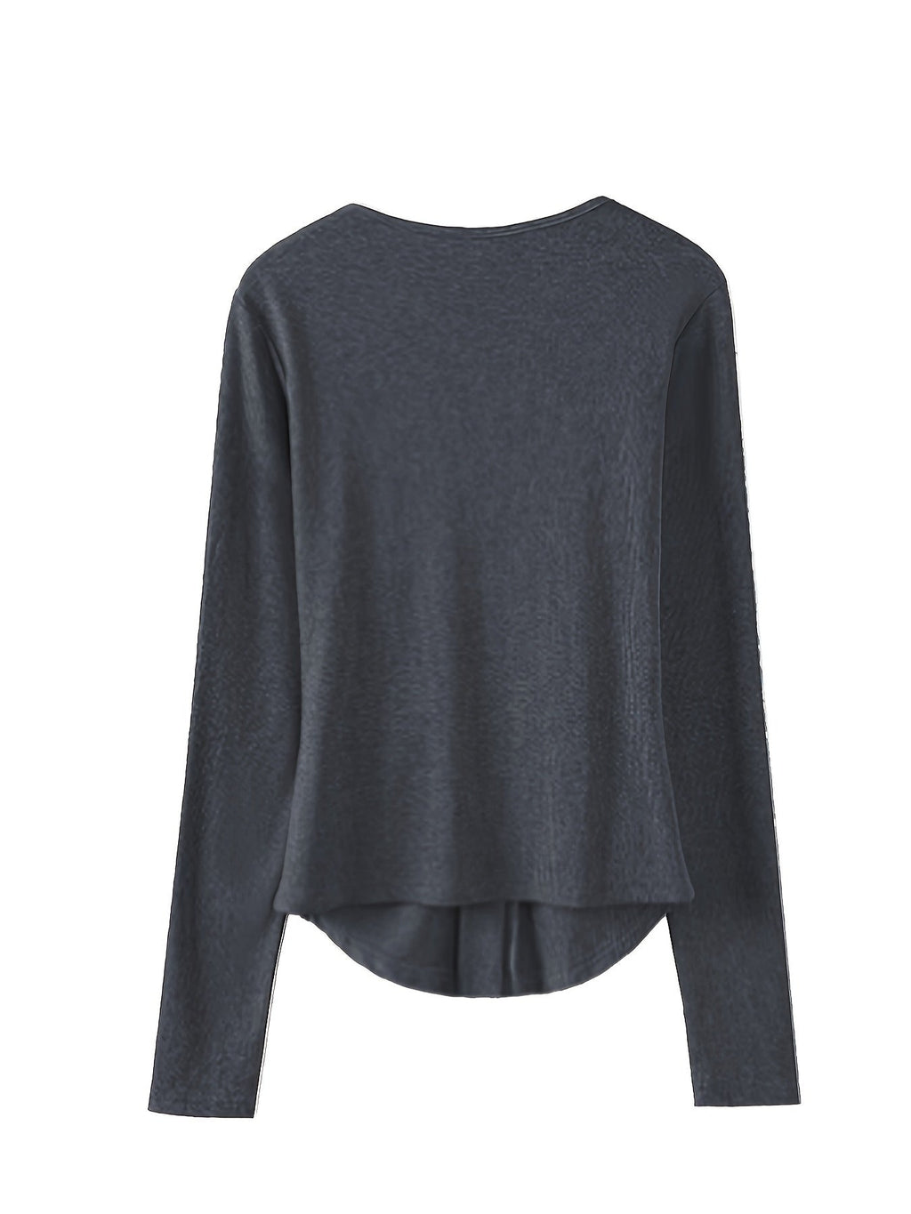 Casual V-Neck Long Sleeve T-Shirt