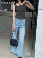 Slim Fit Halter Neck Camisole Top