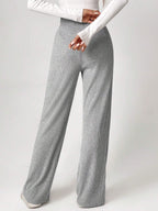 Solid Drawstring Slant Pocket Sweatpants