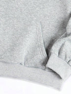 Casual Letter Printed Drawstring Hoodie Sweatshirt, Long Sleeve Tops Graduation