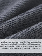 Short Sleeve Crew Neck Casual Solid Color T-Shirt, Slim Fit