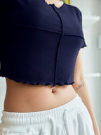 Lettuce Trim Crop Tee