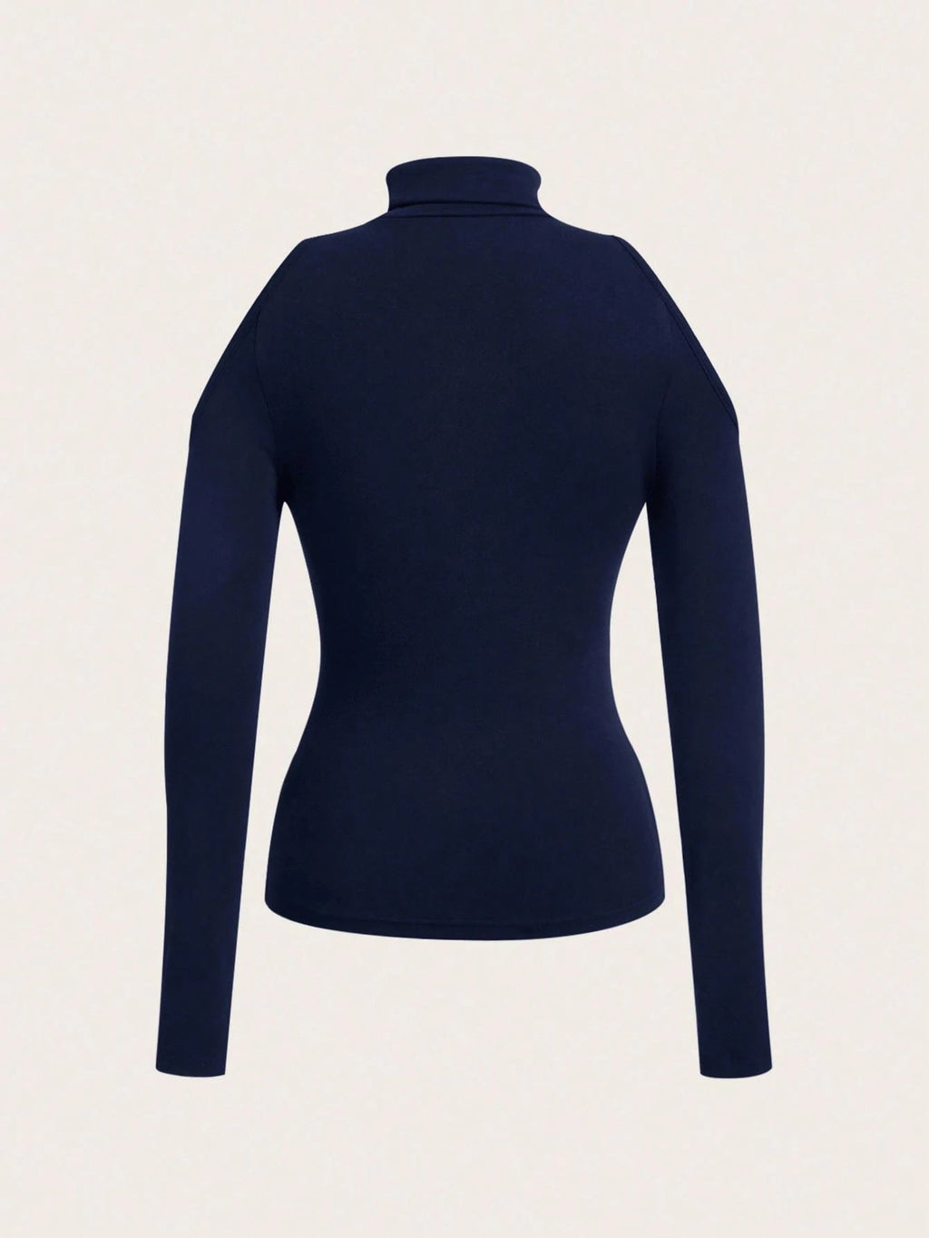 Casual Solid Color Versatile Outdoor Undershirt Hollow Out Long Sleeve Tight Fit T-Shirt