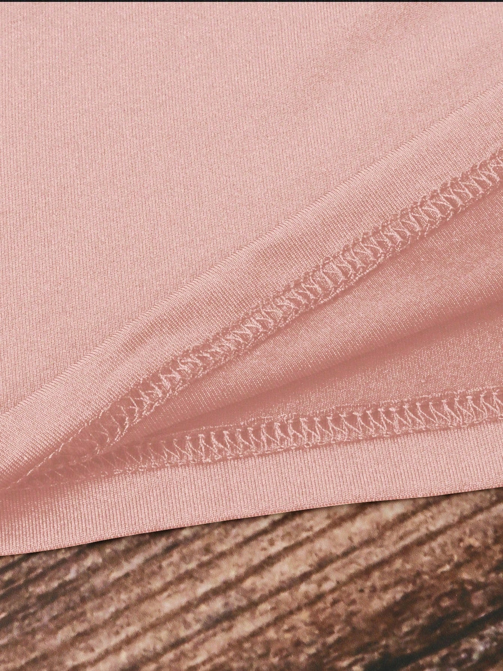 Contrast Binding Round Neck Tee Graphic Tees Women Tops
