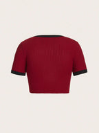 Spider Short Sleeve Crop T-Shirt