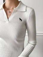 Casual Slim Fit Turtleneck Long Sleeve Sweater