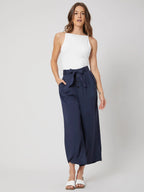 Sleeveless Top with Fine Shoulder Straps