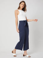 Sleeveless Top with Fine Shoulder Straps